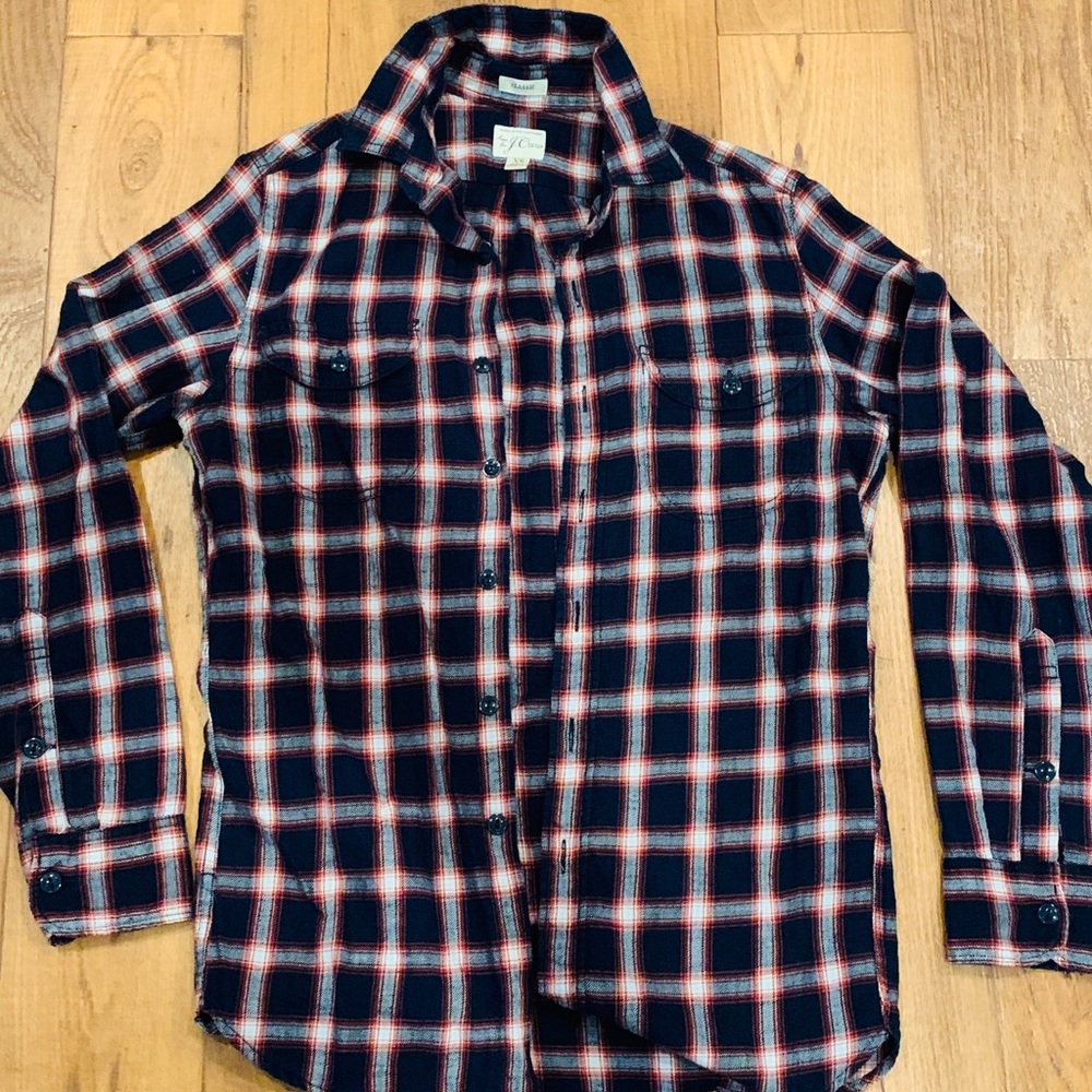 J Crew Flannel Size XS